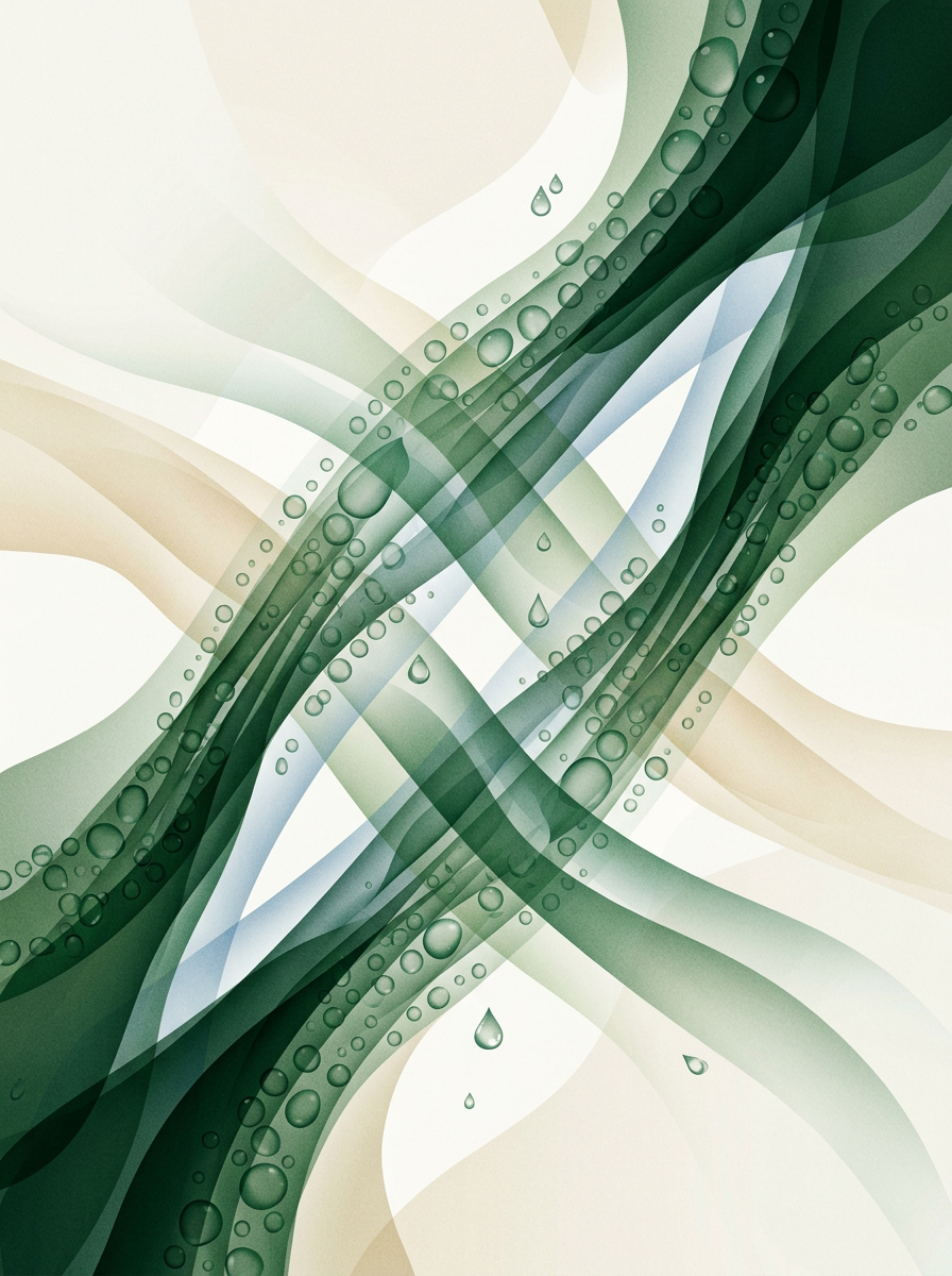 two intersecting dew‑currents forming a structured lattice of light — diagonal weave — disciplined dynamic — cover for: A Perplexity + Claude AI research workflow that quietly replaces your analyst