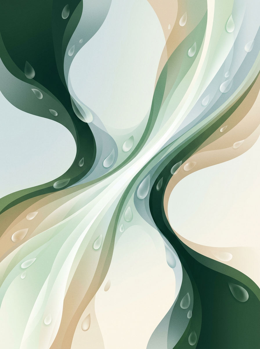 one bright current splitting into two converging strands — diagonal flow — calm exact — cover for: Best AI Research Tools 2026 for Consultants