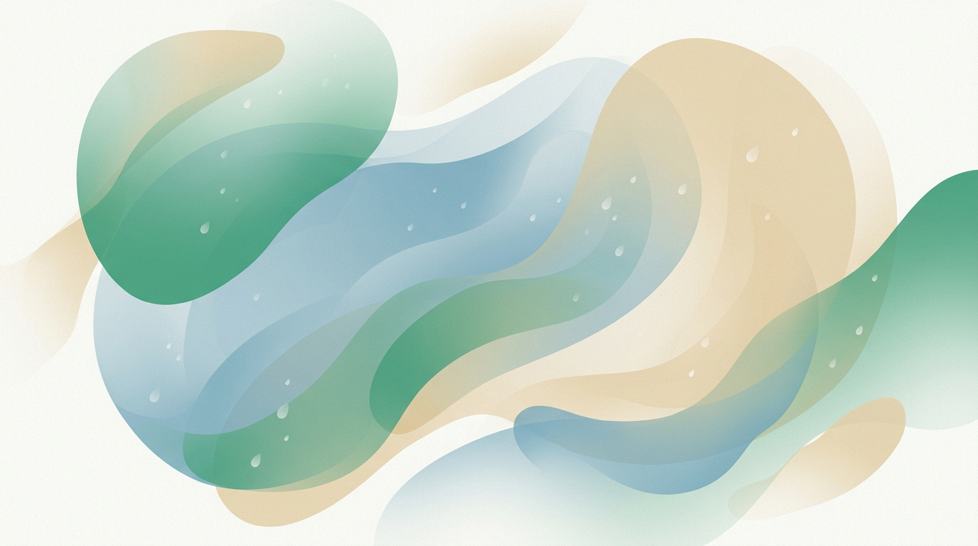 Abstract organic illustration for: Boring AI Niches Freelance: 7 Services Paying $5k+/Month