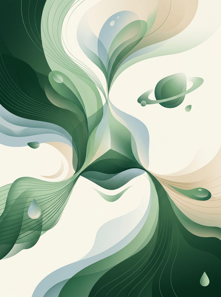 three converging dew‑currents forming a single faceted core — triangular balance — steady evaluative — cover for: Cursor vs Lovable vs Windsurf for internal tools: a 30‑day shipping test
