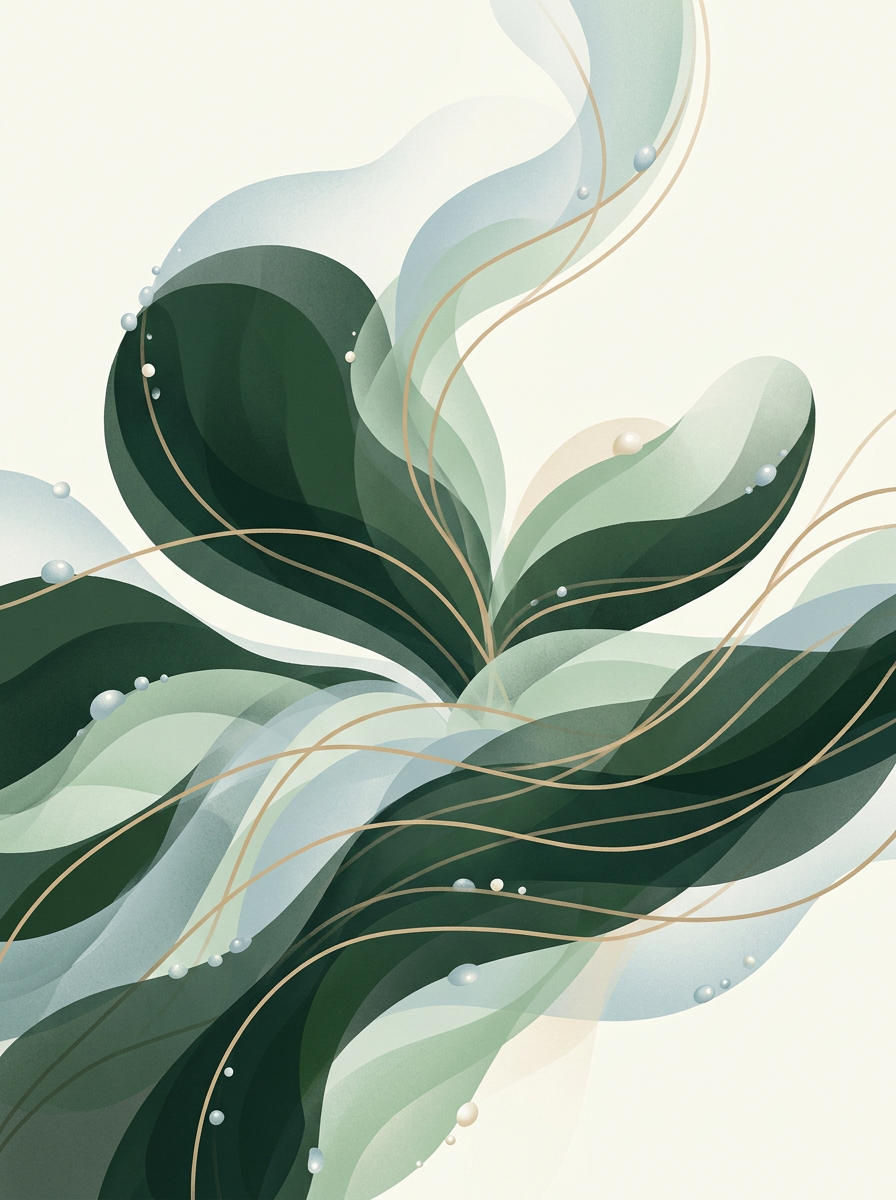 Converging masses threaded by resilient lines — layered strata orbiting upward — steady, adaptive confidence — cover for: 9 durable prompt patterns that survive model upgrades