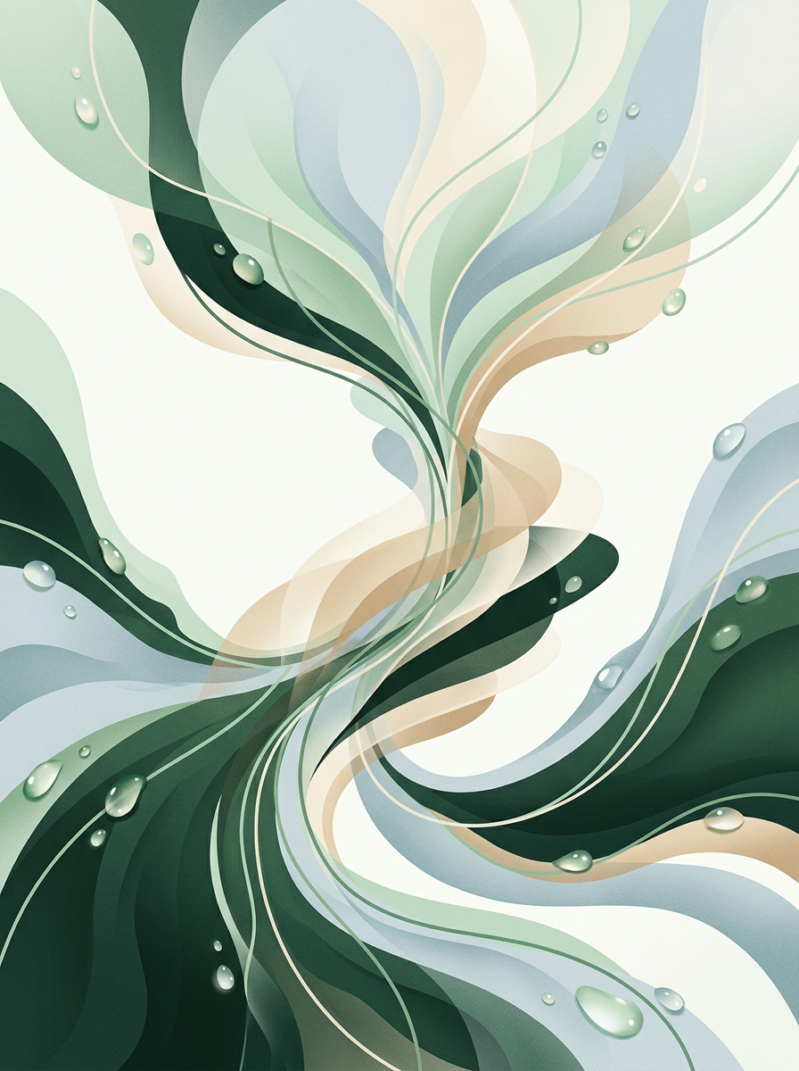 Converging masses threading into upward bloom — layered strata orbiting a central axis — purposeful, fluid, and quietly confident. — cover for: How teams use AI to automate collaboration workflows in 2026