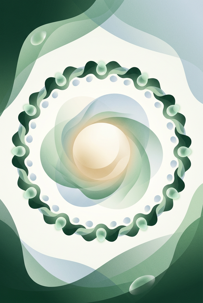 a single bright core unfolding into a structured ring of smaller forms — radial progression — calm practical — cover for: Lovable review for founders: when to use it instead of Cursor