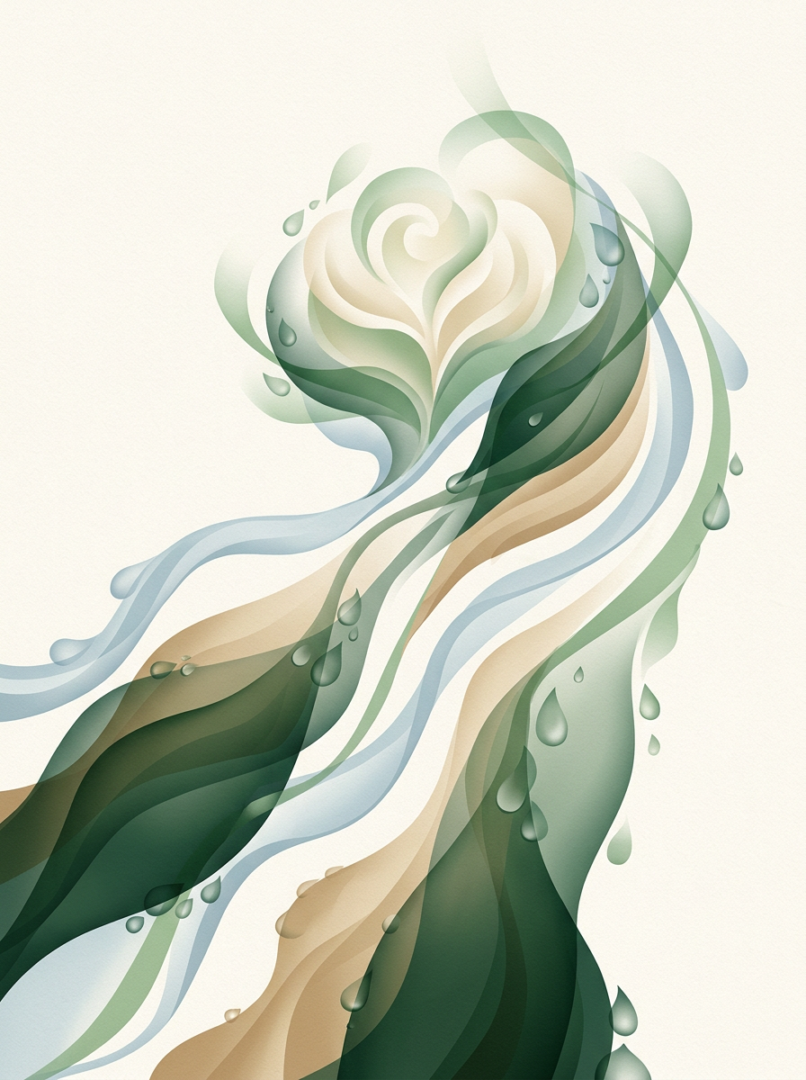 Three converging masses thread upward — layered strata orbiting a central bloom — with quiet, determined momentum. — cover for: n8n vs Make vs Zapier in 2026: the honest comparison